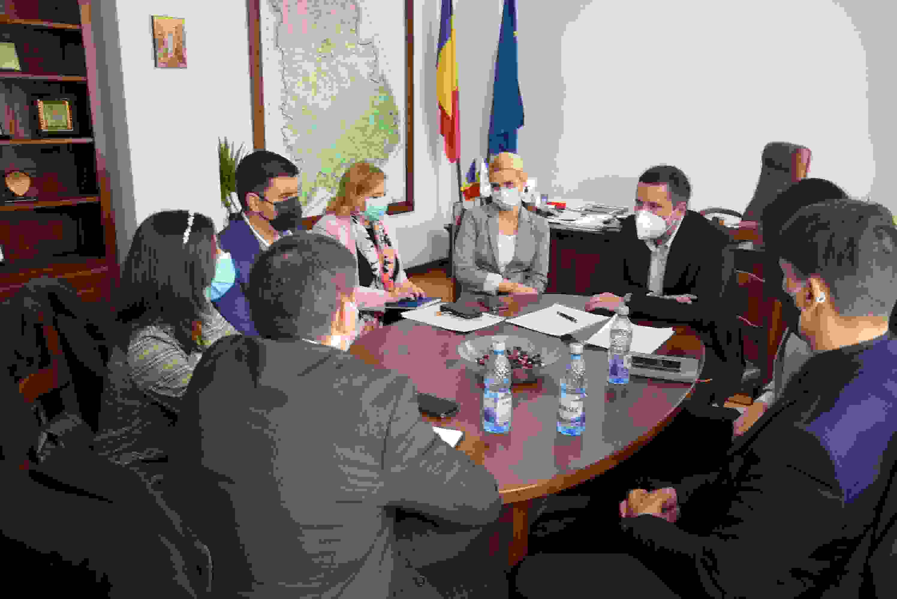  Consiliului Județean al Elevilor Dâmbovița,  în dialog cu conducerea Consiliului Județean Dâmbovița