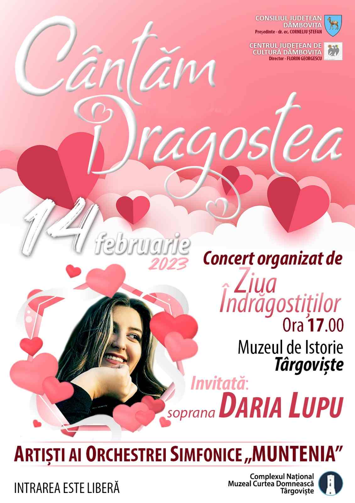 14 februarie 2023 -  Concert  „Cântăm Dragostea”