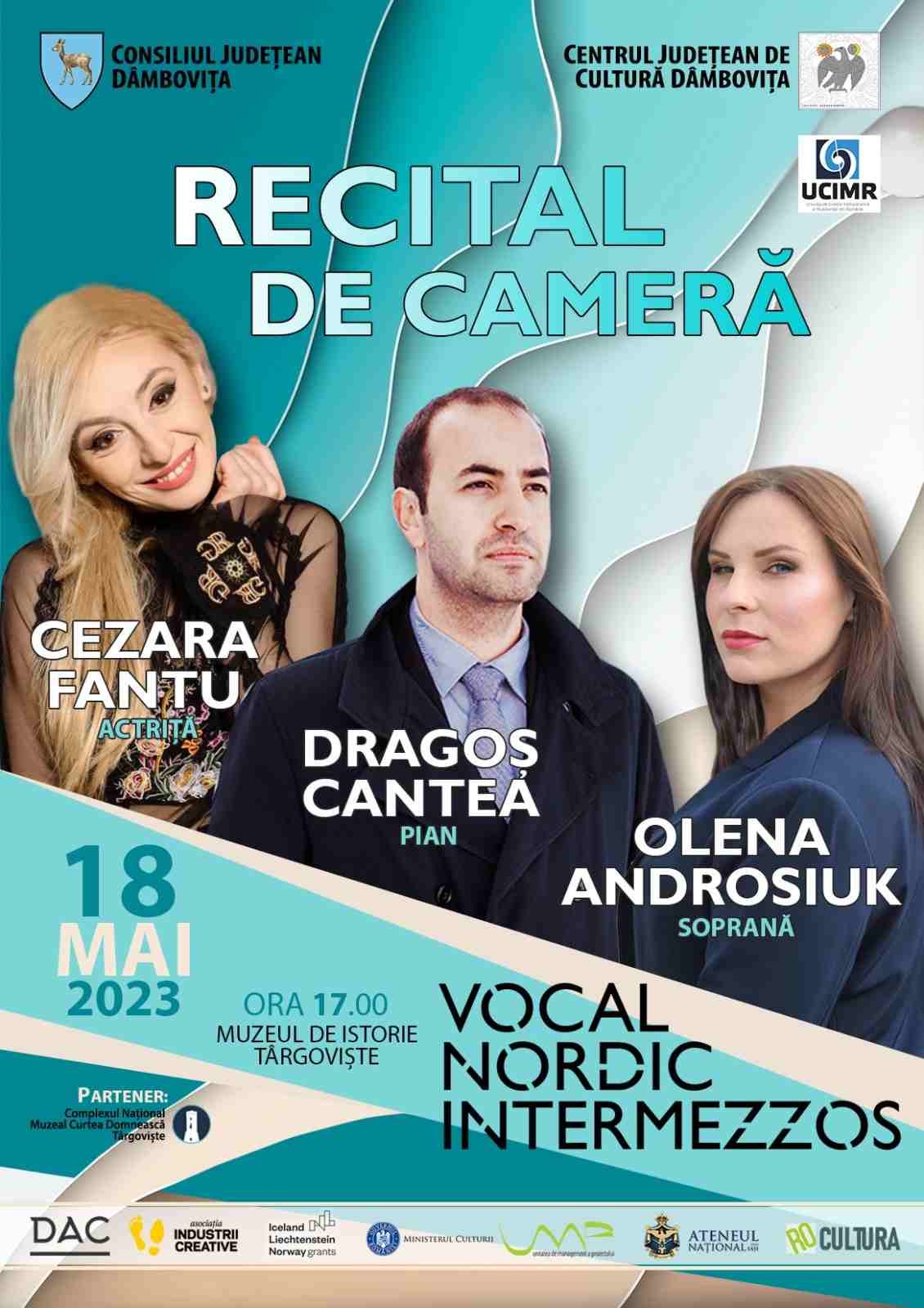  18 mai 2023 - Recital „Vocal Nordic Intermezzos”