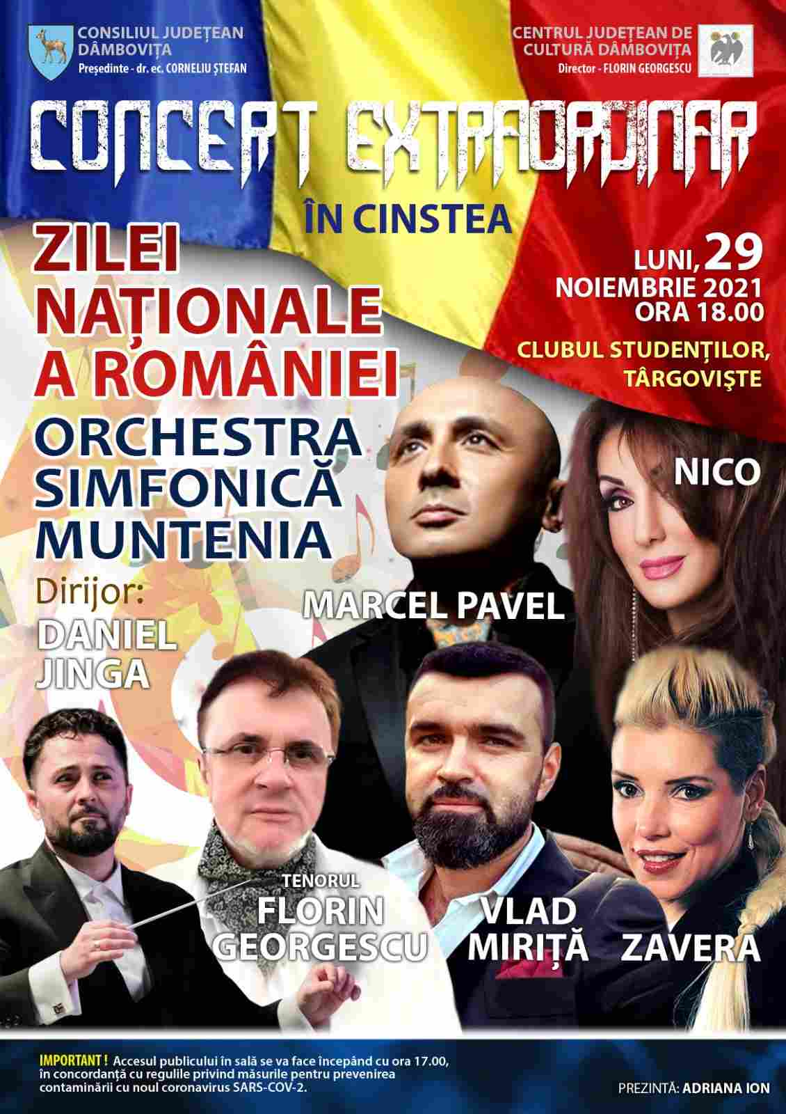  Concert extraordinar dedicat Zilei Naționala a României