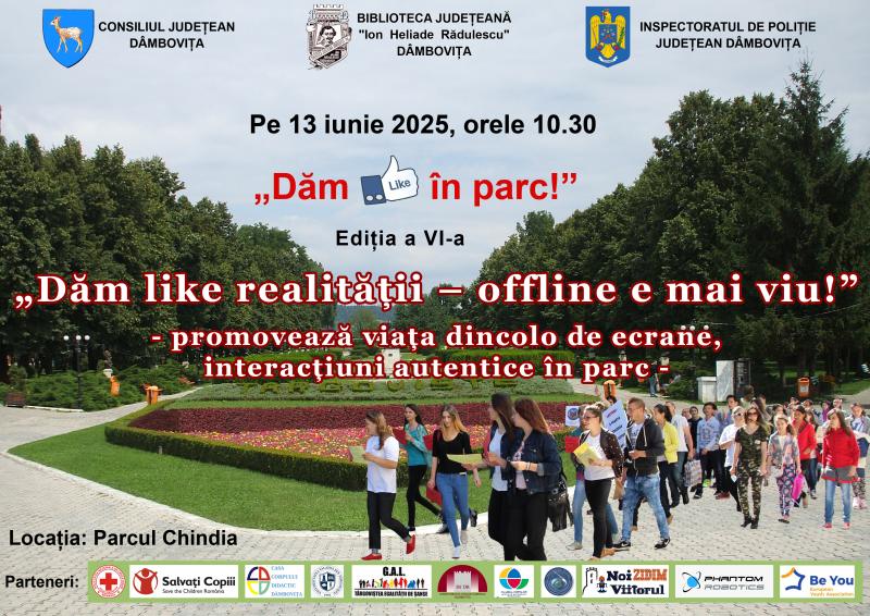 „Dăm like în parc!”