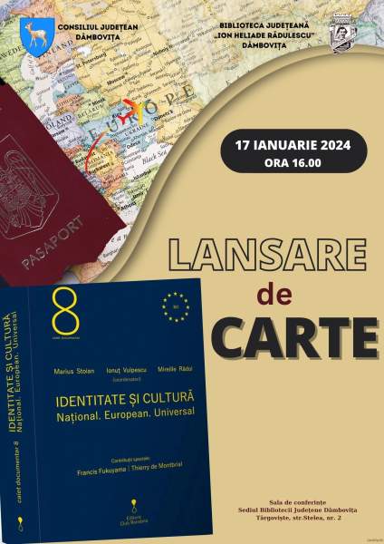  Identitate și cultură. Național. European. Universal”