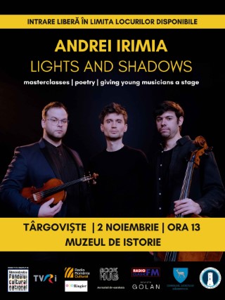  Muzeul de Istorie din Târgoviște găzduiește „Turneul Lights & Shadows: O călătorie artistică interdisciplinară”