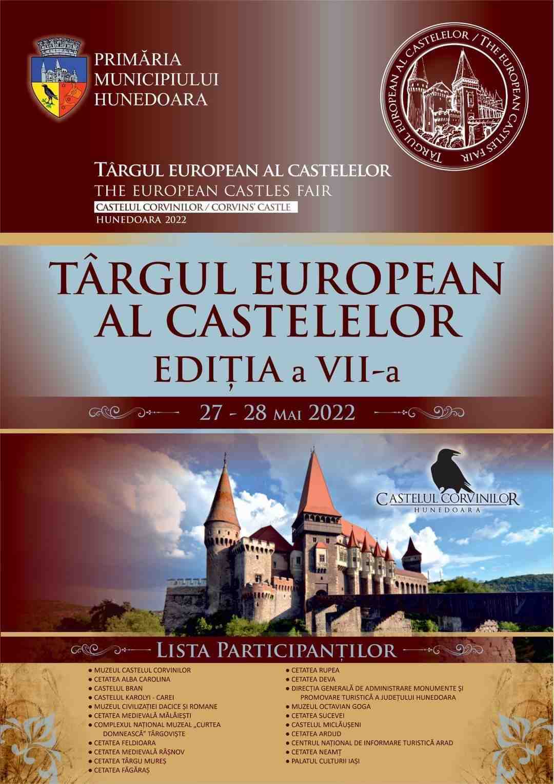  Obiectivele turistice din judeţul Dâmboviţa, promovate la Târgul European al Castelelor, ediția a VII-a